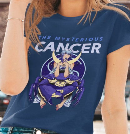 Star sign Mysterious cancer- Zodiac Tee- Same Day Free Fast Dispatch - Topbootee
