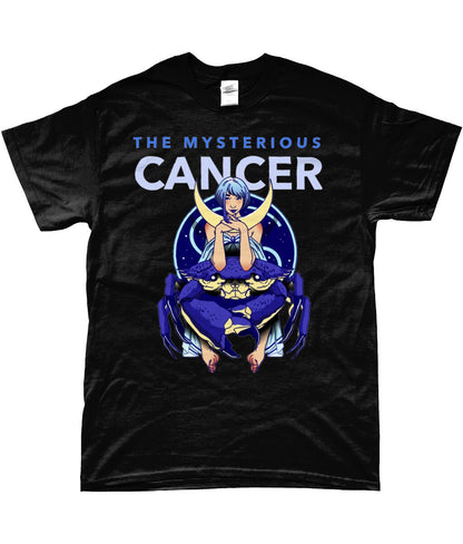 Star sign Mysterious cancer- Zodiac Tee- Same Day Free Fast Dispatch - Topbootee