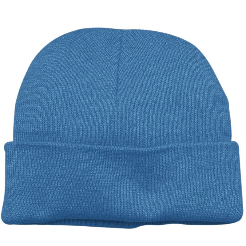 Personalised Beanie Embroidered With Your Text - Professionally Stitched Hat - Same Day Free Shipping - Pick Fonts and Thread Colour - Topbootee